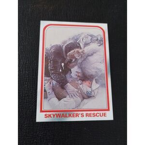 1980 Topps Star Wars Empire Strikes Back Skywalker's Rescue #25